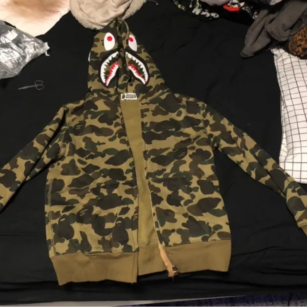 BAPE Shark Camo Hoodie
